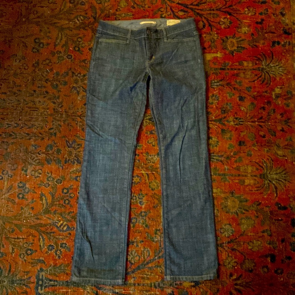 Bootcut Denim Slacks - image 2